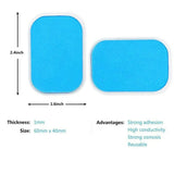 Replacement Gel Pads 10 Pack for Electric Abs Muscle Stimulator Devices - Brace Professionals -