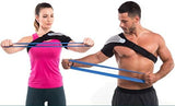 Shoulder Support & Compression Brace Strap ~ With Ice/Hot Pack Holder - Brace Professionals -