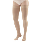 Thigh High Compression Socks - 30-40 mmHg Support Stockings - Brace Professionals - XXL / Beige