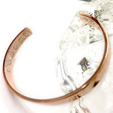 Magnetic Therapy Copper Bio Bracelet - Arthritis Pain Relief - Brace Professionals -
