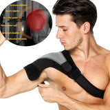 Shoulder Support & Compression Brace Strap ~ With Ice/Hot Pack Holder - Brace Professionals -