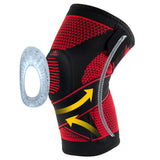 Knee & Patella Stabilizer Compression Sleeve Brace - Adjustable Straps - Brace Professionals - Large
