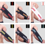 Weightlifting  Workout Wrist Wraps with Lifting Straps - Brace Professionals -