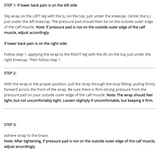 Sciatica Acupressure Leg Brace ~ Nerve & Back Pain Relief! - Brace Professionals -