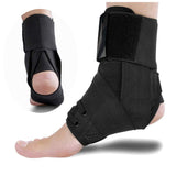 Ankle Lace Up Brace with Adjustable Support Straps - Brace Professionals -