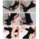 Plantar Fasciitis Relief - AFO Orthotic Drop Foot Brace - Dorsal Night Splint - Brace Professionals -