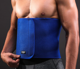 Hernia & Abdominal Support Stomach Binder - Brace Professionals - 30"-42" Waist One Size / Blue