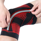 Knee & Patella Stabilizer Compression Sleeve Brace - Adjustable Straps - Brace Professionals -