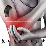 Elbow Compression Support Sleeve -  Arthritis & Tendonitis Brace - Brace Professionals -