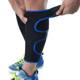 Calf Compression Sleeve Wrap - Reduce Shin Splint Swelling & Increase Blood Flow! - Brace Professionals - Blue