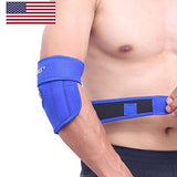 Elbow Support Brace with Adjustable Stabilizer Straps - Brace Professionals -