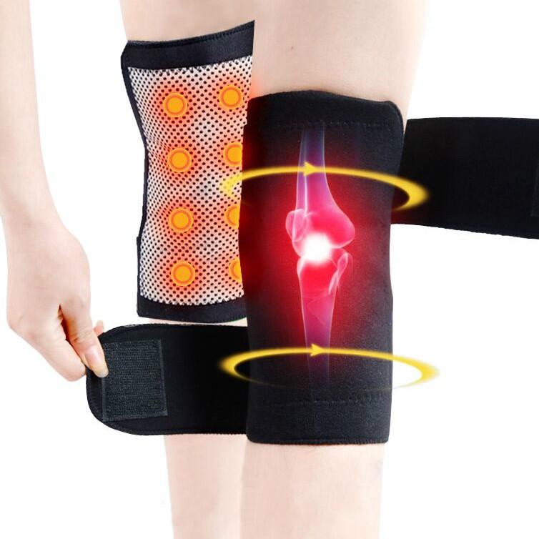 Magnetic Therapy Self Heating Knee Support Pain Relief Pads Tourmaline –  Brace Professionals