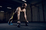 Weightlifting  Workout Wrist Wraps with Lifting Straps - Brace Professionals -