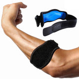 Elbow Compression Brace for Tennis & Golf - Band w/ Adjustable Strap - Brace Professionals - Single
