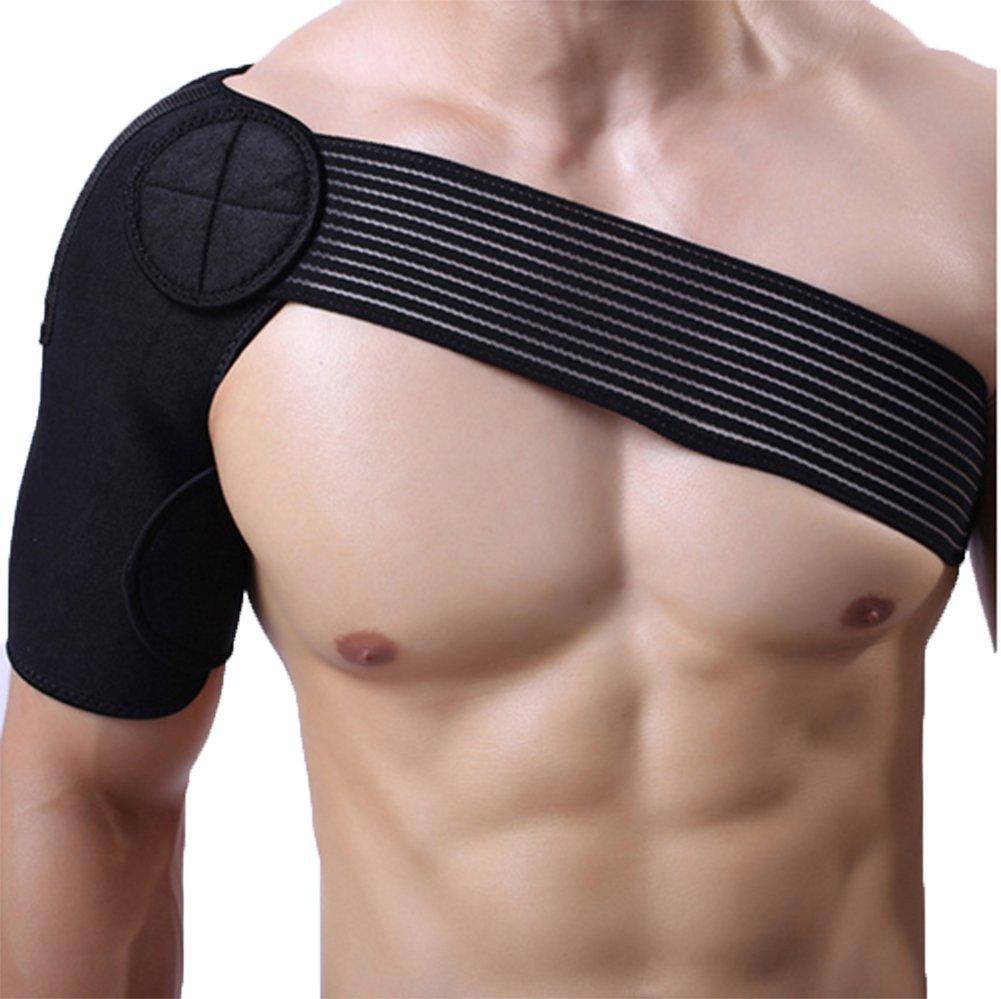 Shoulder Brace Support Compression Sleeve Torn Rotator Cuff Joint Pain  Relief US