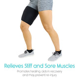 Quad, Hamstring, Groin Support - Thigh Compression Sleeve ~ Targeted Relief! - Brace Professionals -