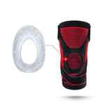 Knee & Patella Stabilizer Compression Sleeve Brace - Adjustable Straps - Brace Professionals -