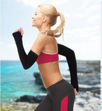 Women's UV Protection Arm Sleeves - Cooling SPF 50 Sun Sleeves - Brace Professionals -