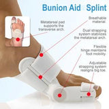 Bunion Splint &  Big Toe Corrector - Adjustable Hinged Brace! - Brace Professionals -