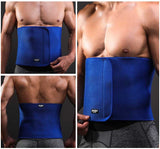 Men's Fat Loss Sweat Belt - Stomach Trimming Waist Trainer! - Brace Professionals - 