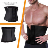 Premium Waist Trainer for Men - 3 Adjustable Hooks - Brace Professionals - 