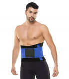 Waist Trainer for Men - Sweat Belt - Burn Stomach Fat! - Brace Professionals - Small / Blue