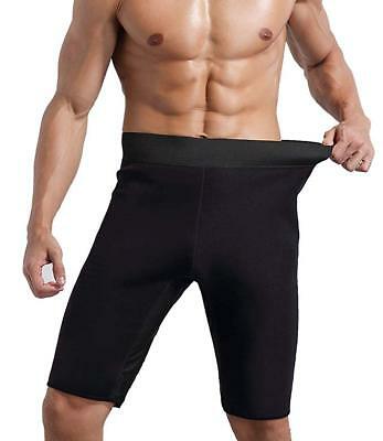 Mens Neoprene Sauna Shorts ~ Sweat Out Weight Loss! - Brace Professionals - Small / Black