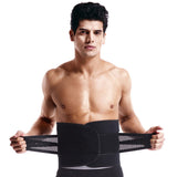 Waist Trainer for Men - Sweat Belt - Burn Stomach Fat! - Brace Professionals - Large / Black