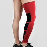 Full Leg Thigh High Compression Stockings - Brace Professionals - Medium / Red