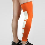 Full Leg Thigh High Compression Stockings - Brace Professionals - Medium / Orange