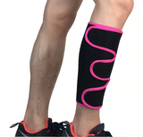 Calf Compression Sleeve Wraps - Reduce Shin Splint Swelling & Increase Blood Flow! - Brace Professionals - Pink