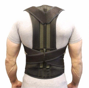 Adjustable Posture Corrector Back Brace Shoulder Lumbar Spine Support - Brace Professionals - Small