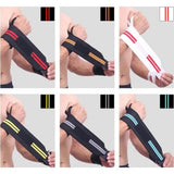 Weightlifting  Workout Wrist Wraps with Lifting Straps - Brace Professionals - 