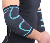 Elbow Brace - Compression Support Sleeve ~ Pain Relief! - Brace Professionals - Blue / S/M