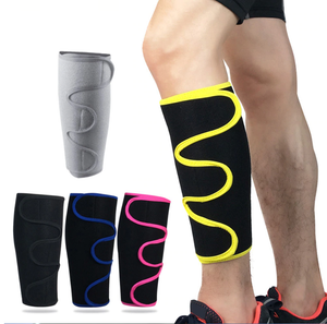 Calf Compression Sleeve Wrap - Reduce Shin Splint Swelling & Increase Blood Flow! - Brace Professionals - Blue