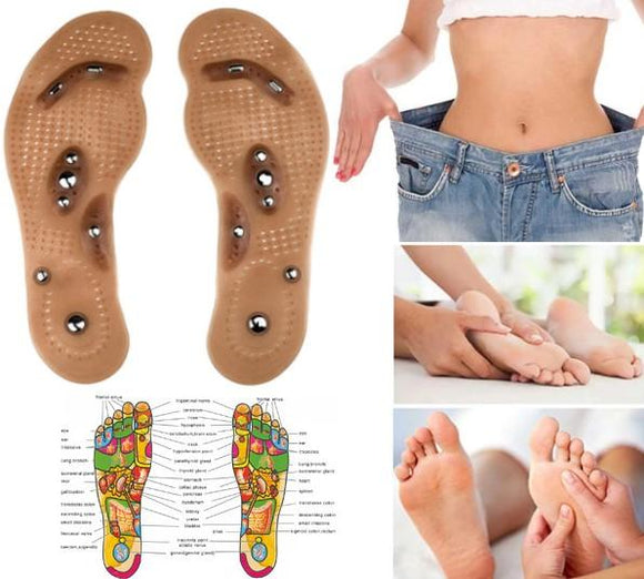 Magnetic Acupressure Foot Therapy Insole - Stimulates Weight Loss! - Brace Professionals - 