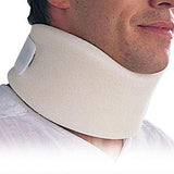 Cervical Neck Support Pain Relief Brace & Traction Collar - 3 Sizes! - Brace Professionals - L/XL / Light Beige