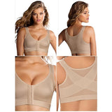 Posture Correction Wireless Bra~ Back Support - Brace Professionals - D/DD / Nude