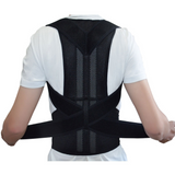 Adjustable Posture Corrector Back Brace Shoulder Lumbar Spine Support - Brace Professionals - Medium