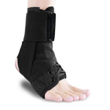 Ankle Lace Up Brace with Adjustable Support Straps - Brace Professionals - M