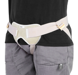 Inguinal Hernia Truss Support Adjustable Belt - 2 Free Pads Included - Brace Professionals - S/M