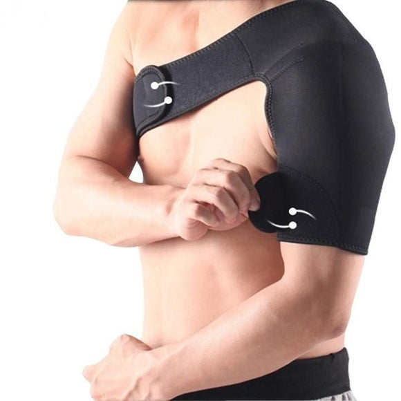 Shoulder Compression Support Sleeve & Brace ~ Relieve Shoulder Pain! - Brace Professionals - Left Shoulder