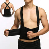 Back Brace with Suspenders - Lumbar Support ~ Improved Posture! - Brace Professionals - 