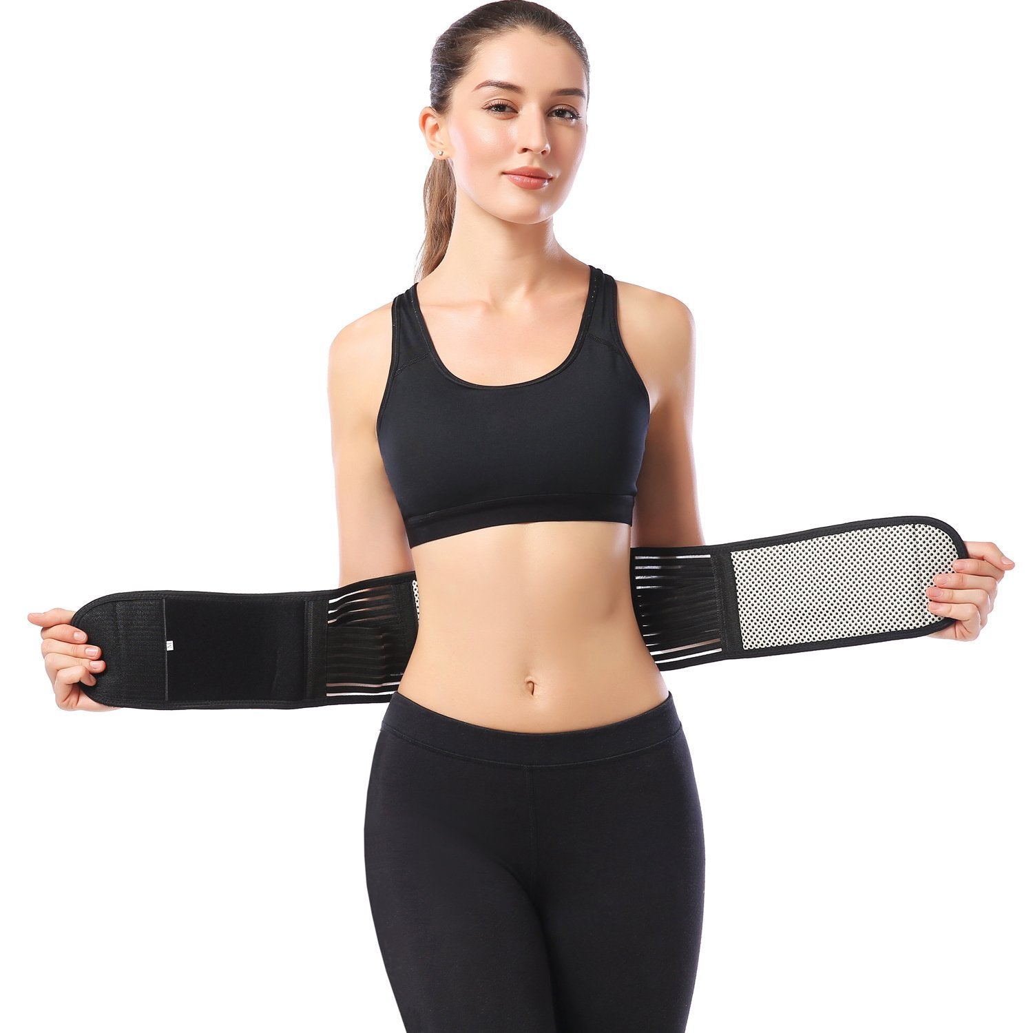 Womens Magnetic Therapy Back Brace Self Heating for Lower Lumbar Pain  Support – Brace Professionals