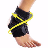 Ankle Brace Stabilizer with Adjustable Support Straps - Brace Professionals - Pair