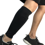 Calf Compression Sleeve Guards - Shin Splints & Calf Pain Relief - Brace Professionals - XL / Black / Single
