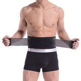 Men's Magnetic Therapy Self Heating Back Brace - Brace Professionals - XL/XXL / Black