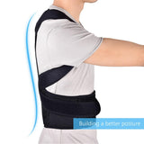 Adjustable Posture Corrector Back Brace Shoulder Lumbar Spine Support - Brace Professionals - 
