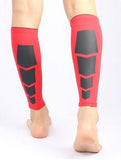 Calf Compression Shin Splint Sleeves - Reduce Swelling & Increase Blood Flow! - Brace Professionals - Medium / Red