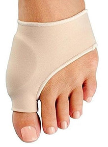 Gel Bunion Cushion Pads for Pain Relief! - Can Be Worn With Shoes - Brace Professionals - Left